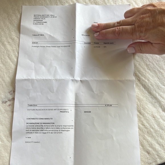 🆕 Bottega Giotti wallet 🛍️HP🛍️ - Picture 9 of 12